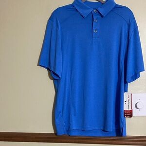 Grand Slam Bright Blue Men's Performance Polo
